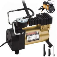 Tornado Compresseur dair portable électrique 12 V avec manomètre جهاز ضغط الهواء