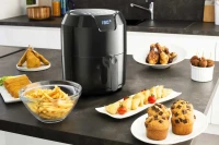 Moulinex Friteuse sans huile XL + gril 4,2 L 6 personnes 8 programmes