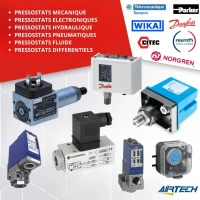 Pressostas pneumatique - pressostats hydraulique - différentielle - rexroth -telemecanique - Danfoss