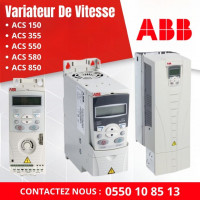 industrie-fabrication-abb-variateur-de-vitesse-demarreur-progressif-acs150-acs355-acs580-acs800-schneider-dar-el-beida-alger-algerie