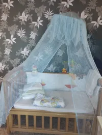 Lit bébé bois hêtre 