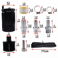 pieces-mecanique-et-electrique-kit-de-recuperation-dhuile-oil-catch-can-universel-en-aluminium-boumerdes-algerie