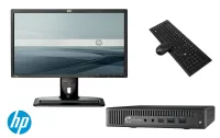 Pc de Bureau HP Elite Desk 800 G2 i5 + Ecran Hp 22" + clavier sourie Hp sans fil
