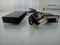 VGA to HDTV Adapter with audio   محول VGA إلى HDTV مع الصوت