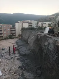 Béton projeté blindage