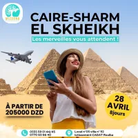 un voyage INOUBLIABLE au Caire et Sharm El Sheikh 