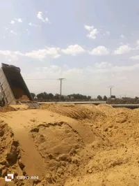 Sable mort bon Qualité avec livraison  Sable mort pour tuyauterie  Disponible camion 14m3 صابل مور