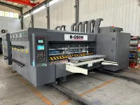 آلة قطع و الطباعة على الكرتون المموج Machine de transformation carton ondulé
