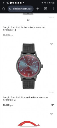 hommes-montre-sergio-tacchini-mahelma-alger-algerie