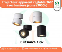 materiel-electrique-projecteur-apparent-reglable-360degre-avec-lumiere-jaune-3000k-dar-el-beida-alger-algerie