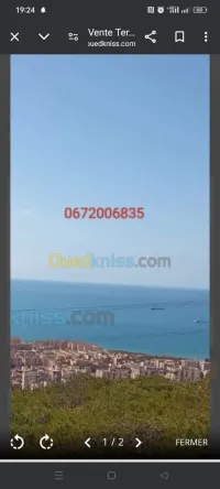 Vente Terrain Mostaganem Hassi maameche