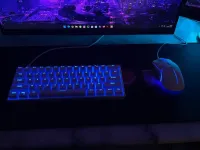 HAVIT MOUS +CLAVIER HAVIT mécanique OLED