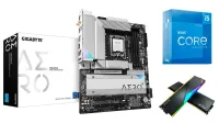 Gigabyte Z790 AERO G + CPU 12600K + RAM DDR5 16G X 2