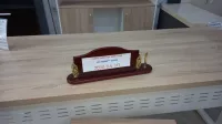 PORTE NOM EN BOIS LUXE