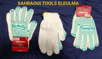 GANTS DE TRAVAIL DE PROTECTION DE SÉCURITÉ COTON