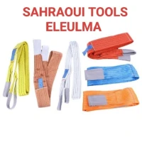 sangle de levage et arrimage en tessu simple/double 