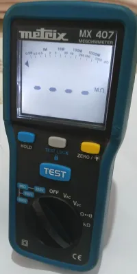 Testeur d'isolement  Metrix MX407