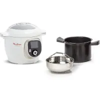 MOULINEXMulticuiseur Intelligent Cookeo Ce851A10 6 L 150 Recettes Blanc