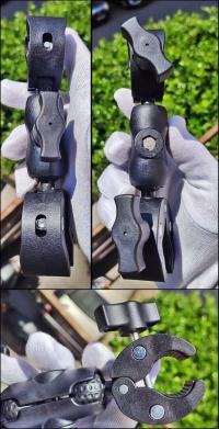 fixation MOTO velo 4*4 pour insta360 GoPro DJI action cam thumbnail 4
