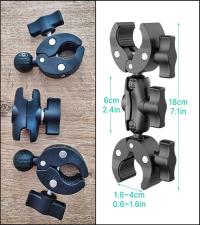 fixation MOTO velo 4*4 pour insta360 GoPro DJI action cam thumbnail 5
