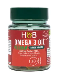 Holland & Barrett Vegan Omega 3 Oil 500mg 30 Capsules  