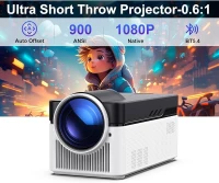 Video Projecteur Datashow hy450 Smart Android 11 WiFi 6 700 Ansi Lumens 2GB/32GB
