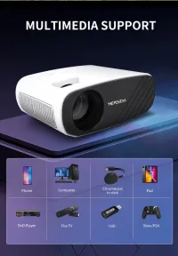 Mini Video projecteur Datashow P128 Wi-Fi, Bluetooth