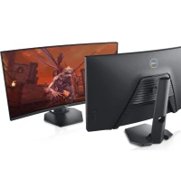 Ecran Dell S2721HGF 27 pouces incurvé large en FHD avec 144Hz/dalle VA
