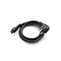 CABLE D'ALIMENTATION 3 SORTIES - TREFLE -1.2 METRE - NOIR