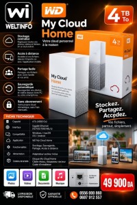 WD MY CLOUD HOME 4 TO