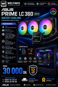 refroidissement-water-cooling-asus-prime-lc-360-argb-alger-centre-algerie