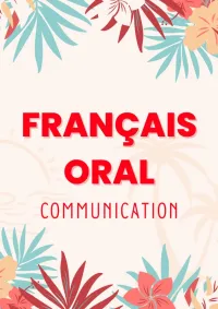 Français oral/ communication / cours de pour adultes / تحدث الفرنسية بطلاقة
