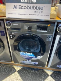 PROMO Machine à laver SAMSUNG 7Kg 1400Tr/mn Blanc 57500Da/ Inox 59500Da 