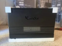 PROMO Chauffage à gaz Condor 10Kw/12Kw/14Kw Noir/Cafe