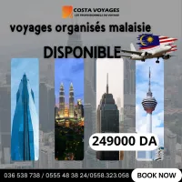 voyages organisés malaisie  DISPONIBLE    