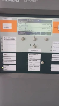 Installation système sécurité incendie 