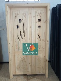 أثاث-الأحذية-porte-salon-en-bois-rouge-avec-cadre-عين-الترك-وهران-الجزائر