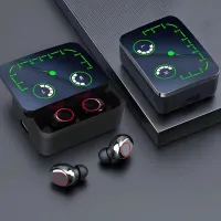 سماعات بلوتوث ذكية بشاشة رقمية. جودة عالية وتصميم أنيق