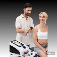 Appareil combiné d'électrothérapie et thérapie à ultrasons 