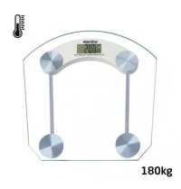 Pèse Personne Numérique balance Digitale -180 Kg - En Verre