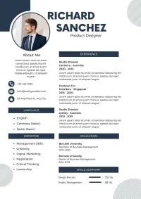 تصميم سيرة ذاتية Profession CV