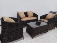 SALON JARDIN ROUTINE 04 PLACE AVEC TABLE BASSE