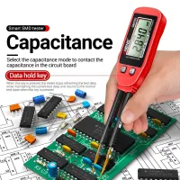 Pince multimètre intelligent de test numérique GN701, testeur intelligent SMD écran LCD
