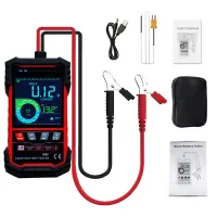 TOOLTOP ET2202 Testeur de batterie intelligent Écran couleur 3,2 pouces