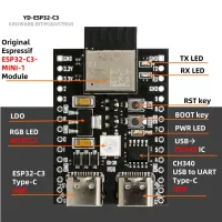 carte de développement ESP32-C3 Dual USB arduino