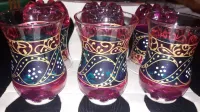 Lot de verres à thé 