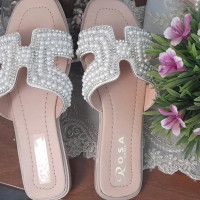 sandales-mules-perles-tendance-tres-chic-strass-et-مخدومين-كلش-بالحر-ain-naadja-alger-algerie