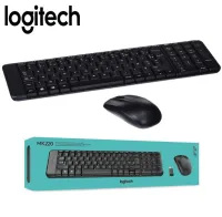 Logitech MK220 Combo Clavier Souris sans Fil 