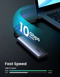 Ugreen 10Gbps M.2 NVMe SATA Enclosure