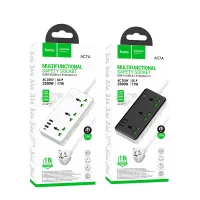 Multiprise HOCO AC7A - 3USB-A + 1USB-C + 3 Prise Universelle - Cable 1,5 Métre